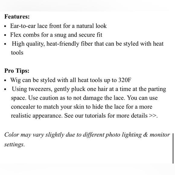 New Long Wavy Synthetic Black Root Red Lit Unicorns Wig - Picture 9 of 9